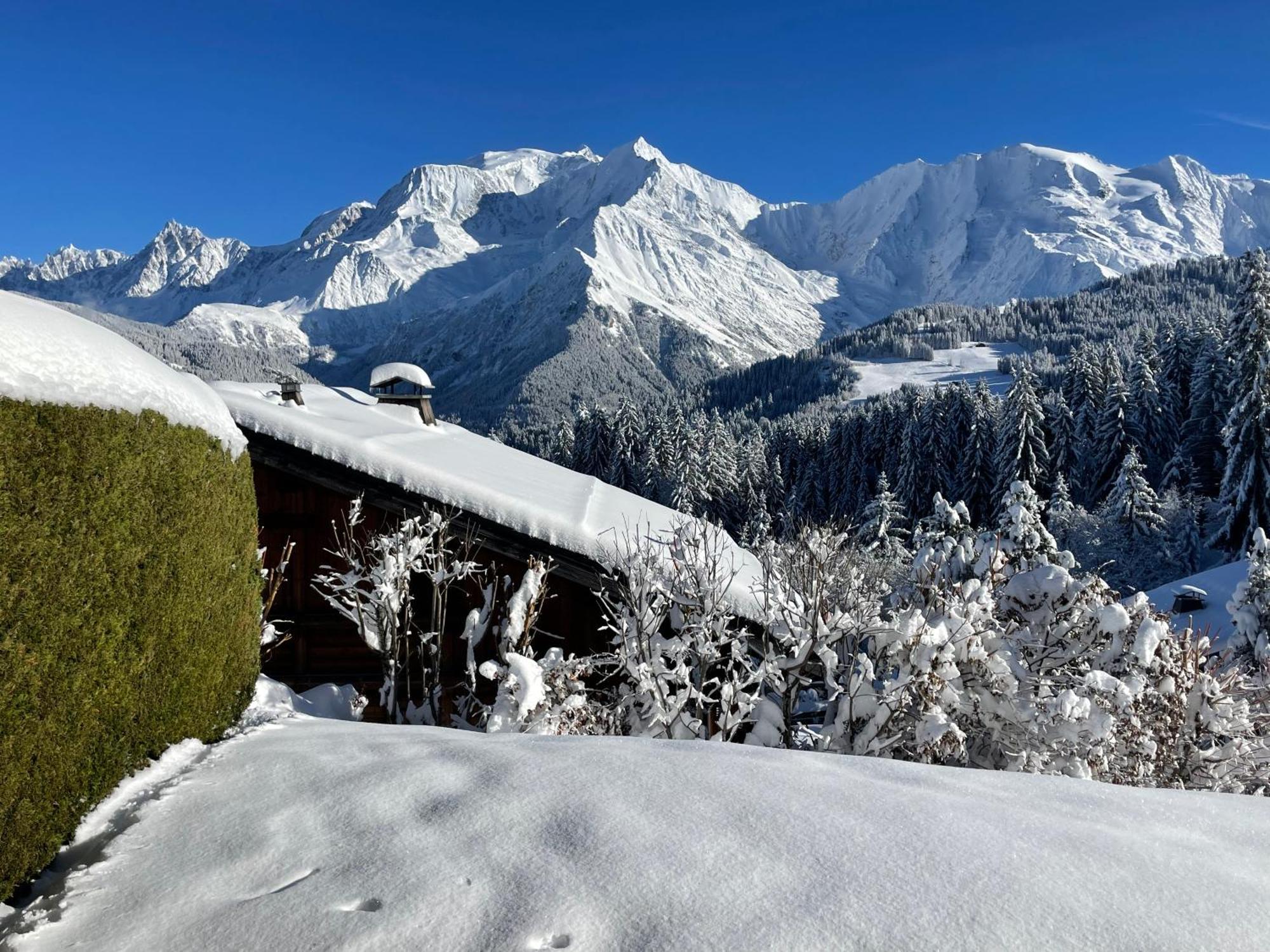 Apartamento Vue Splendide Mont Blanc Saint-Gervais-les-Bains Exterior foto